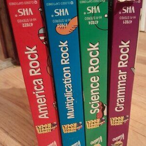 ABC's Schoolhouse Rock VHS Tape Collection
